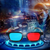 RED BLUE 3D GLASSES FOR MOVIE