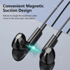 MAGNETIC WIRELESS NECKBAND BLUETOOTH HEADPHONES