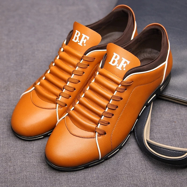 STYLISH LEATHER CASUAL SHOES