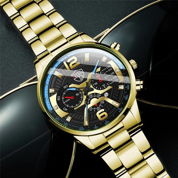 UNISEX TEAL ANALOGUE WATCH
